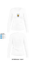 Trinity Preparatory School Basketball 18428537 Women's Long Sleeve V-neck Shirt -1 15