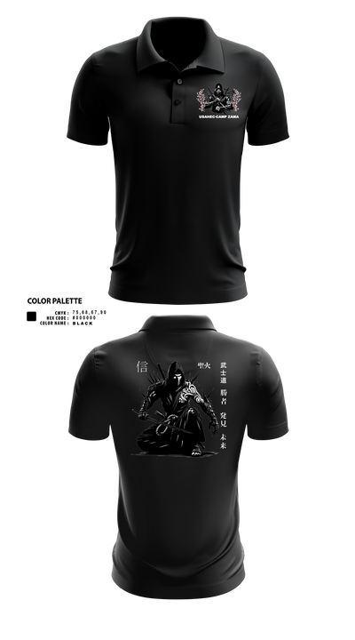 USANEC- Camp Zama, 78th Signal Battalion 94772078 Short Sleeve Performance Polo - 150