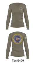NAVCOMSTA Iceland 85823071 Women's Long Sleeve V-neck Shirt - 73