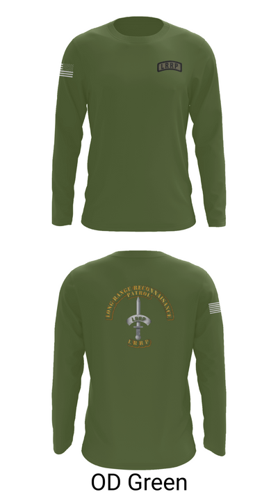 1/506 Inf, CSC, LRRP 84780352 Long Sleeve Performance Shirt 46