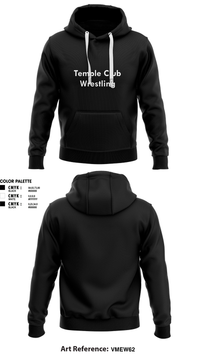 Temple Wrestling Club 35193294 Hoodie - 1