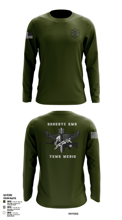 Schertz SWAT 48439829 Long Sleeve Performance Shirt - 7