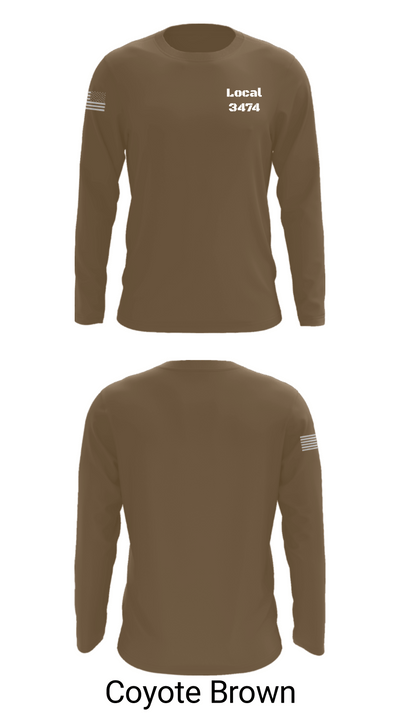 Local 3474 65707926 Long Sleeve Performance Shirt - 6