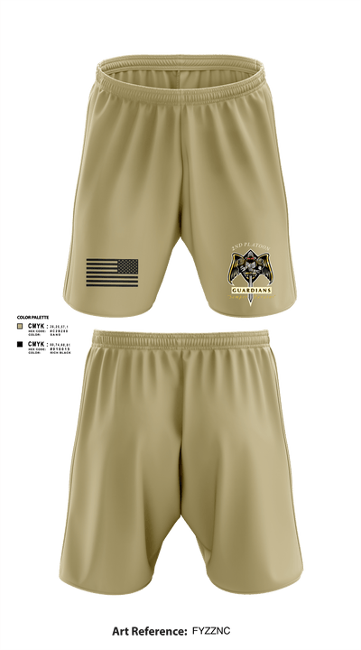 2/108th Guardians 93195789 Athletic Shorts With Pockets - 6