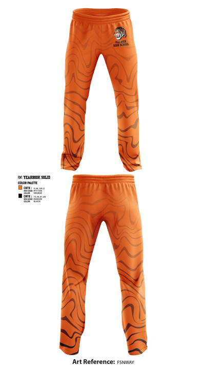 Palmer High School Basketball 32388987 Sweatpants - 1