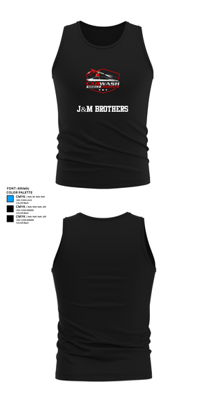 Tank Top, J&M BROTHERS, , Teamtime, Team time, sublimation, custom sports apparel, team uniforms, spirit wear, spiritwear, sports uniforms, custom shirts, team store, custom team store, fundraiser sports, apparel fundraiser