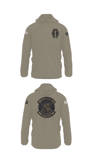 Windbreaker, 100th Battalion 442nd Infantry Delta dragons, Army, Teamtime, Team time, sublimation, custom sports apparel, team uniforms, spirit wear, spiritwear, sports uniforms, custom shirts, team store, custom team store, fundraiser sports, apparel fundraiser