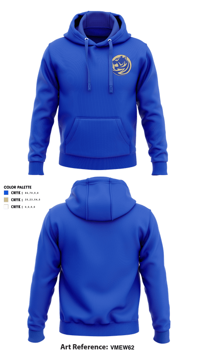 Bradwell Institute Volleyball 8244530 Hoodie - 12