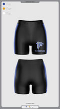 Todd County High School Wrestling 85691446 Men's Compression Shorts - 22