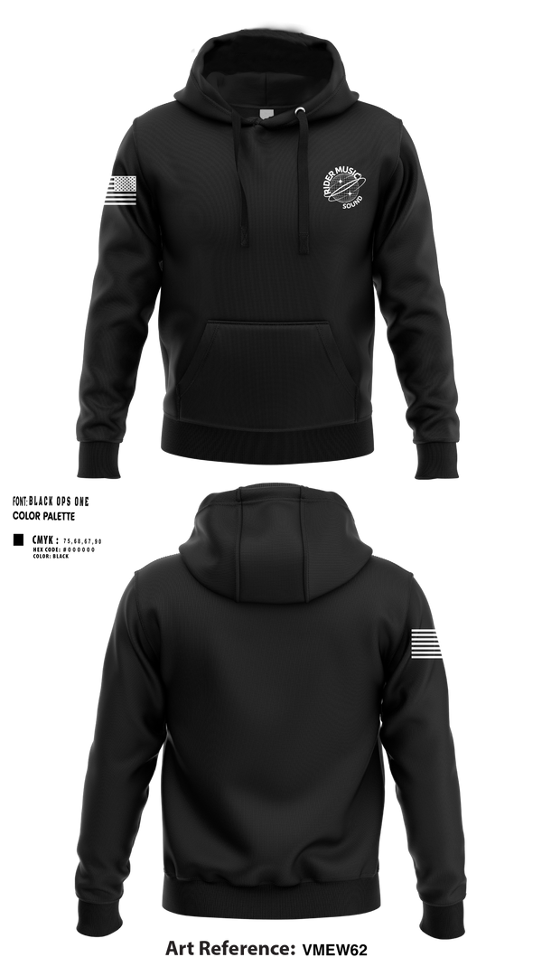 Hoodie, Rider Music Sound, , Teamtime, Team time, sublimation, custom sports apparel, team uniforms, spirit wear, spiritwear, sports uniforms, custom shirts, team store, custom team store, fundraiser sports, apparel fundraiser