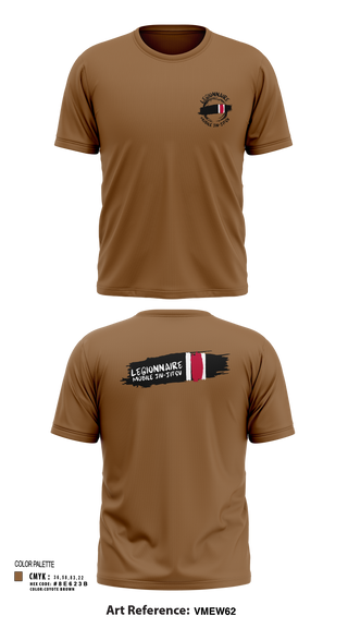 Short Sleeve Performance Shirt, Legionnaire Mobile Jiu-Jitsu, , Teamtime, Team time, sublimation, custom sports apparel, team uniforms, spirit wear, spiritwear, sports uniforms, custom shirts, team store, custom team store, fundraiser sports, apparel fundraiser
