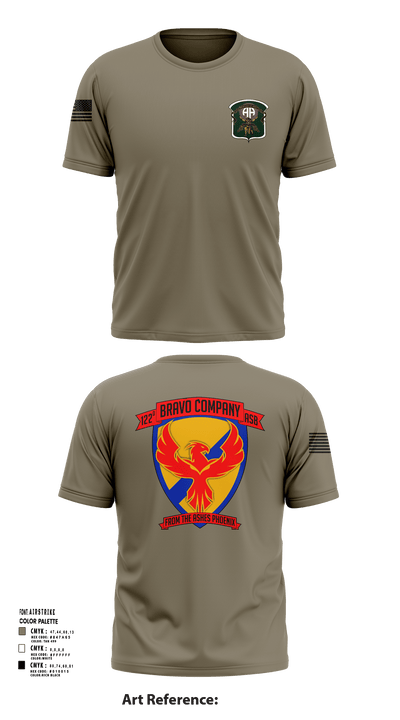 B-Co 122 ASB 42840392 Short Sleeve Performance Shirt - 117