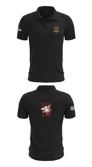 Short Sleeve Performance Polo, Apache company, 4-6 IN, Army, Teamtime, Team time, sublimation, custom sports apparel, team uniforms, spirit wear, spiritwear, sports uniforms, custom shirts, team store, custom team store, fundraiser sports, apparel fundraiser
