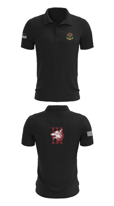 Apache company, 4-6 IN 88523274 Short Sleeve Performance Polo - 27