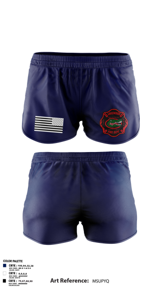 Ranger Panties, Lakewood fire department, , Teamtime, Team time, sublimation, custom sports apparel, team uniforms, spirit wear, spiritwear, sports uniforms, custom shirts, team store, custom team store, fundraiser sports, apparel fundraiser