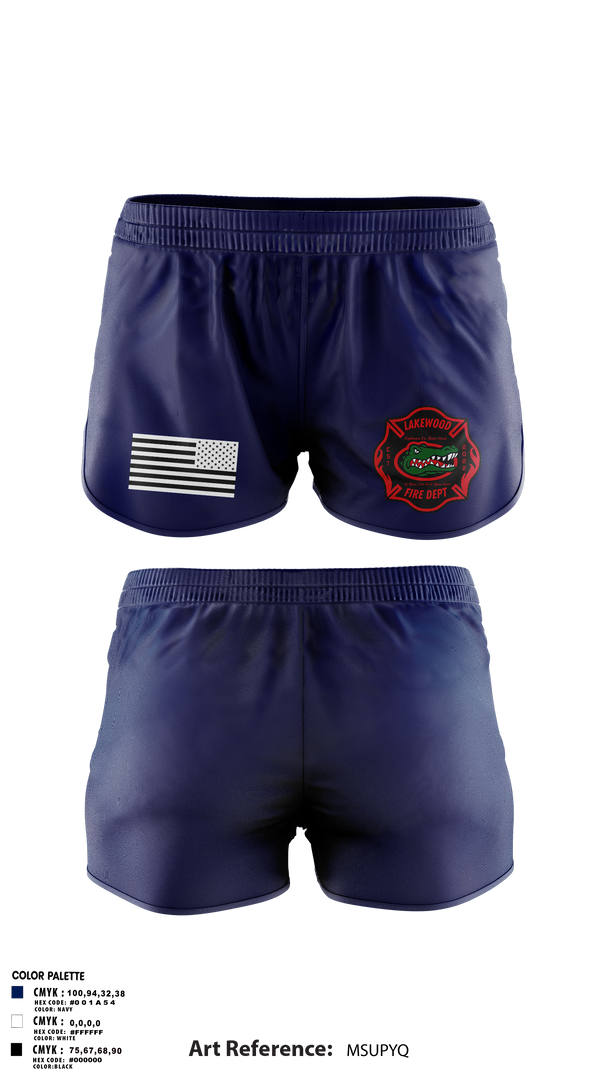 Ranger Panties, Lakewood fire department, , Teamtime, Team time, sublimation, custom sports apparel, team uniforms, spirit wear, spiritwear, sports uniforms, custom shirts, team store, custom team store, fundraiser sports, apparel fundraiser