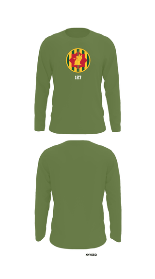 Long Sleeve Performance Shirt, 127, Army, Teamtime, Team time, sublimation, custom sports apparel, team uniforms, spirit wear, spiritwear, sports uniforms, custom shirts, team store, custom team store, fundraiser sports, apparel fundraiser