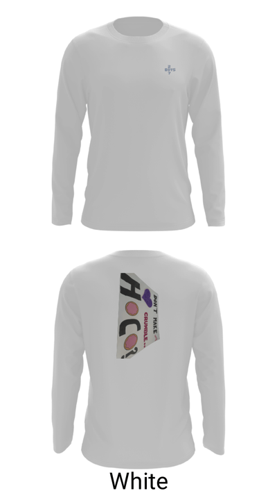 207Boys 29287751 Long Sleeve Performance Shirt - 7