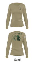 CSO 34568070 Women's Long Sleeve V-neck Shirt - 97