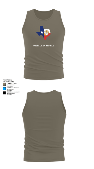 Tank Top, Goodfellow AFB MCD, Marines, Teamtime, Team time, sublimation, custom sports apparel, team uniforms, spirit wear, spiritwear, sports uniforms, custom shirts, team store, custom team store, fundraiser sports, apparel fundraiser
