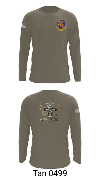 Long Sleeve Performance Shirt, 1-148th HHB Medics, , Teamtime, Team time, sublimation, custom sports apparel, team uniforms, spirit wear, spiritwear, sports uniforms, custom shirts, team store, custom team store, fundraiser sports, apparel fundraiser