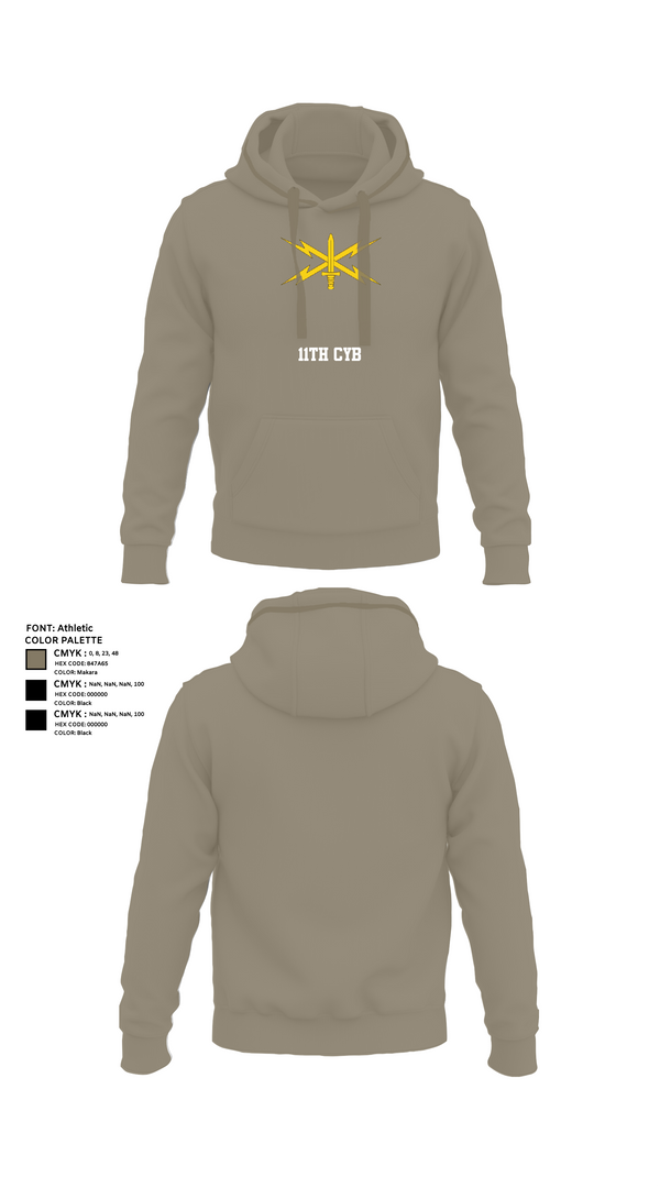 Hoodie, 11th CYB, , Teamtime, Team time, sublimation, custom sports apparel, team uniforms, spirit wear, spiritwear, sports uniforms, custom shirts, team store, custom team store, fundraiser sports, apparel fundraiser