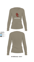 Glen Cove Big Red 32999912 Women's Long Sleeve V-neck Shirt - 25
