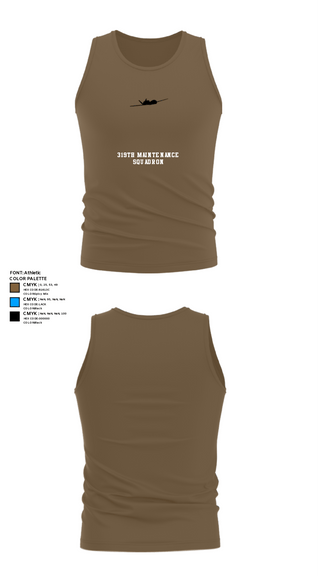 Tank Top, 319th Maintenance Squadron, Air Force, Teamtime, Team time, sublimation, custom sports apparel, team uniforms, spirit wear, spiritwear, sports uniforms, custom shirts, team store, custom team store, fundraiser sports, apparel fundraiser