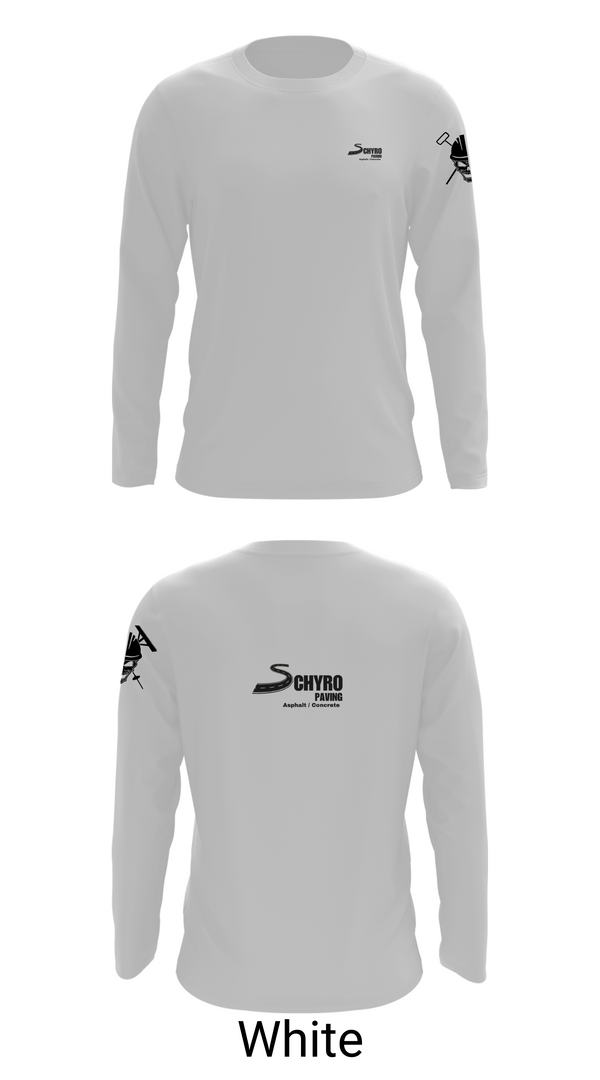 Long Sleeve Performance Shirt, Schyro paving, , Teamtime, Team time, sublimation, custom sports apparel, team uniforms, spirit wear, spiritwear, sports uniforms, custom shirts, team store, custom team store, fundraiser sports, apparel fundraiser