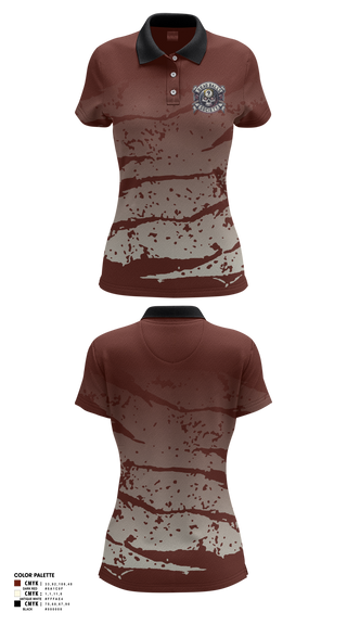 Womens Short Sleeve Performance Polo, Dead Balls Society, Bowling, Teamtime, Team time, sublimation, custom sports apparel, team uniforms, spirit wear, spiritwear, sports uniforms, custom shirts, team store, custom team store, fundraiser sports, apparel fundraiser