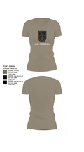 4./401 PzGrenBtl 62618383 Women's Short Sleeve V-neck Shirt - 64