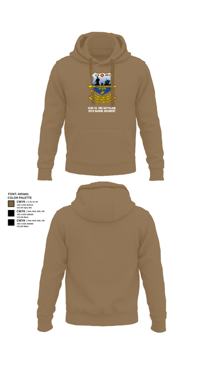 Echo Co. 2nd battalion, 25th Marine Regiment 27533051 Hoodie - 11
