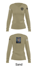 U.S. Army Recruiting Eau Claire 30738905 Women's Long Sleeve V-neck Shirt - 97