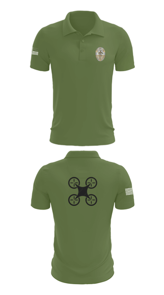 Short Sleeve Performance Polo, UAS Pilot, Police, Teamtime, Team time, sublimation, custom sports apparel, team uniforms, spirit wear, spiritwear, sports uniforms, custom shirts, team store, custom team store, fundraiser sports, apparel fundraiser