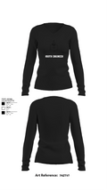 850th engineer 3918830 Women's Long Sleeve V-neck Shirt - 21