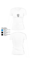 Rancho los 3 pinos 78601541 Women's Short Sleeve V-neck Shirt - 18