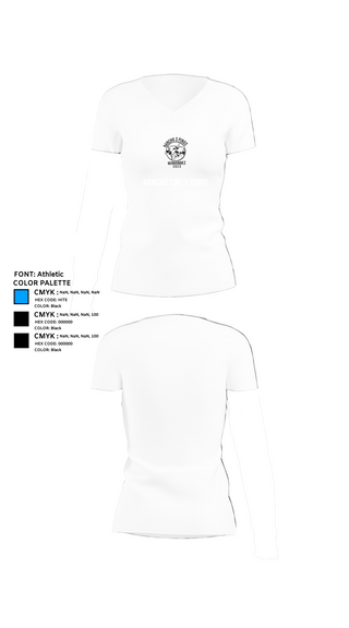 Womens Short Sleeve Vneck Shirt, Rancho los 3 pinos, , Teamtime, Team time, sublimation, custom sports apparel, team uniforms, spirit wear, spiritwear, sports uniforms, custom shirts, team store, custom team store, fundraiser sports, apparel fundraiser