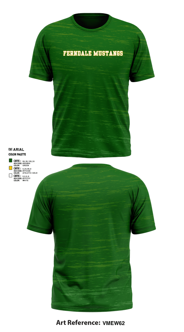 Short Sleeve Performance Shirt, Ferndale Mustangs, , Teamtime, Team time, sublimation, custom sports apparel, team uniforms, spirit wear, spiritwear, sports uniforms, custom shirts, team store, custom team store, fundraiser sports, apparel fundraiser