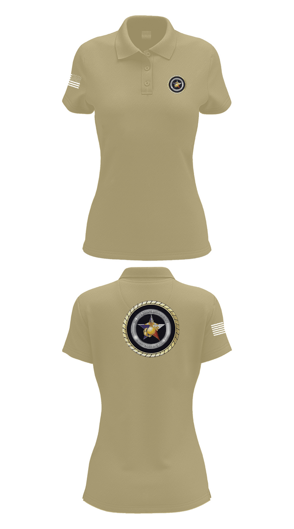 Womens Short Sleeve Performance Polo, Goodfellow AFB, Marines, Teamtime, Team time, sublimation, custom sports apparel, team uniforms, spirit wear, spiritwear, sports uniforms, custom shirts, team store, custom team store, fundraiser sports, apparel fundraiser