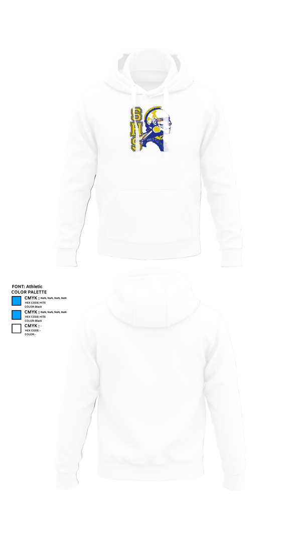 Hoodie, Stafford High School Basketball, Women's Basketball, Teamtime, Team time, sublimation, custom sports apparel, team uniforms, spirit wear, spiritwear, sports uniforms, custom shirts, team store, custom team store, fundraiser sports, apparel fundraiser