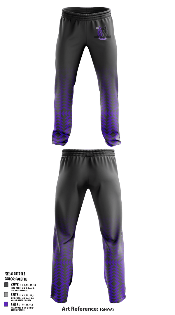 Sweatpants, Fort Bragg Middle School, Wrestling, Teamtime, Team time, sublimation, custom sports apparel, team uniforms, spirit wear, spiritwear, sports uniforms, custom shirts, team store, custom team store, fundraiser sports, apparel fundraiser