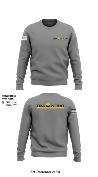 Crew Neck Sweatshirt, Yellow hat construction Inc, , Teamtime, Team time, sublimation, custom sports apparel, team uniforms, spirit wear, spiritwear, sports uniforms, custom shirts, team store, custom team store, fundraiser sports, apparel fundraiser