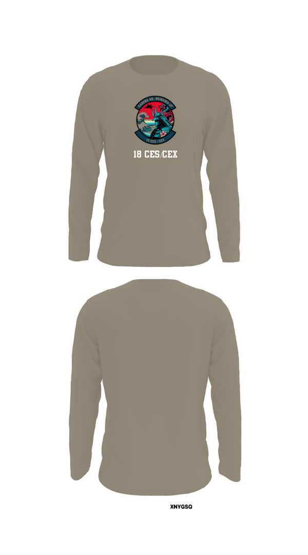 Long Sleeve Performance Shirt, 18 CES/CEX, , Teamtime, Team time, sublimation, custom sports apparel, team uniforms, spirit wear, spiritwear, sports uniforms, custom shirts, team store, custom team store, fundraiser sports, apparel fundraiser