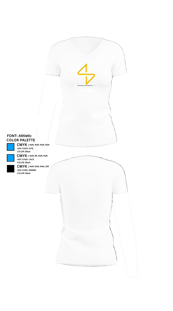 Womens Short Sleeve Vneck Shirt, Solara, , Teamtime, Team time, sublimation, custom sports apparel, team uniforms, spirit wear, spiritwear, sports uniforms, custom shirts, team store, custom team store, fundraiser sports, apparel fundraiser