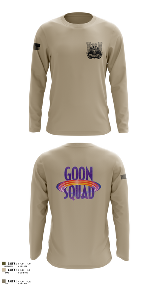 Long Sleeve Performance Shirt, GOON SQUAD, Army, Teamtime, Team time, sublimation, custom sports apparel, team uniforms, spirit wear, spiritwear, sports uniforms, custom shirts, team store, custom team store, fundraiser sports, apparel fundraiser