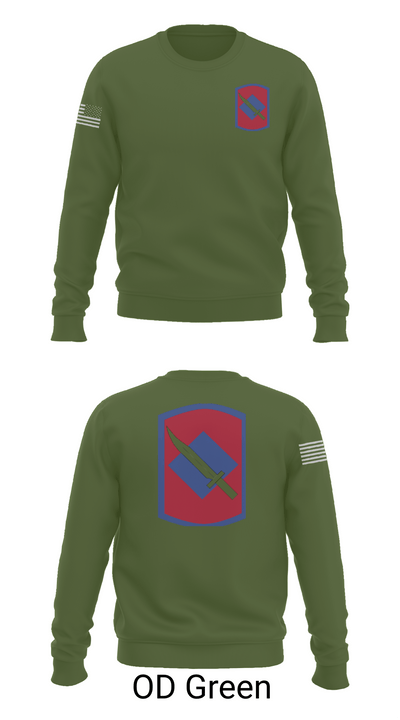 39th Infantry Brigade 34515329 Crew Neck Sweatshirt - 45