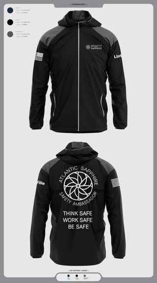 Windbreaker, LinVille, Navy, Teamtime, Team time, sublimation, custom sports apparel, team uniforms, spirit wear, spiritwear, sports uniforms, custom shirts, team store, custom team store, fundraiser sports, apparel fundraiser
