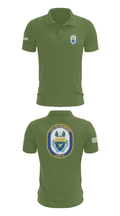 USS RUSHMORE 78932182 Short Sleeve Performance Polo - 45