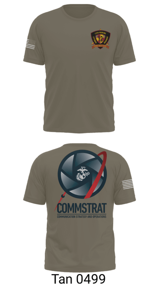 Short Sleeve Performance Shirt, 12th MLR COMMSTRAT, Marines, Teamtime, Team time, sublimation, custom sports apparel, team uniforms, spirit wear, spiritwear, sports uniforms, custom shirts, team store, custom team store, fundraiser sports, apparel fundraiser