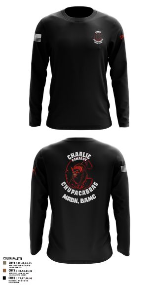 Long Sleeve Performance Shirt, C Co Chupacabras, Army, Teamtime, Team time, sublimation, custom sports apparel, team uniforms, spirit wear, spiritwear, sports uniforms, custom shirts, team store, custom team store, fundraiser sports, apparel fundraiser